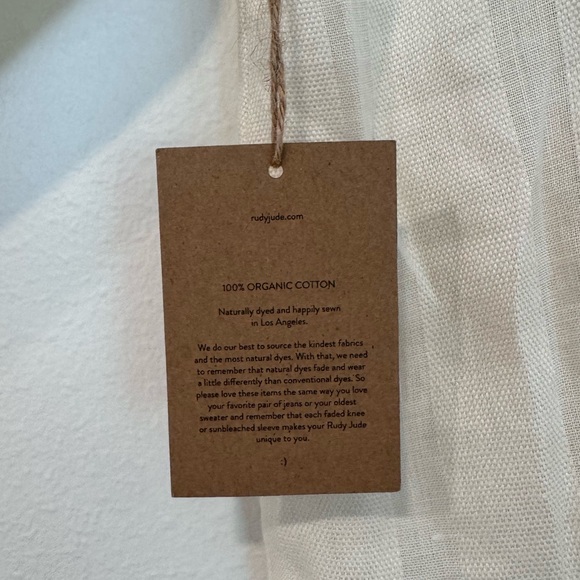 Rudy Jude Medium Linen Debbie Blouse - NWT - Picture 11 of 14